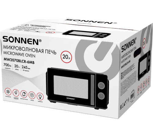 Микроволновая печь Sonnen MW2070BLCR-6MB