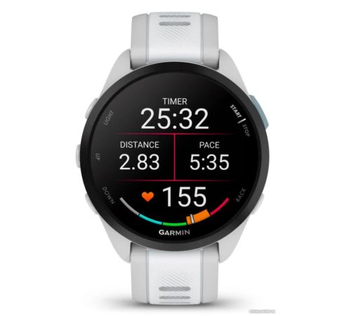 Умные часы Garmin Forerunner 165 туманно-серый/белый камень