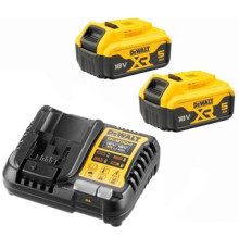 Аккумулятор с зарядным устройством DeWalt DCB1104P2 18В/2x5 Ач + 12/18В