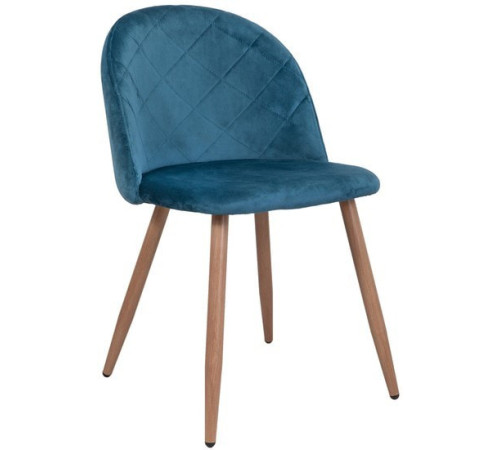 Седия Honnor голубой велюр HLR-62/дуб