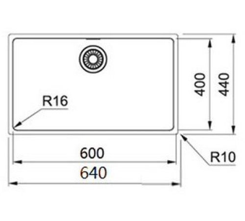 Кухонная мойка Franke FEX 110-60