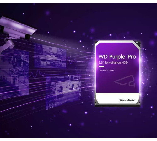 Жесткий диск WD Purple Pro 10TB WD101PURP