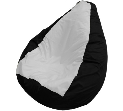 Кресло-мешок Flagman Груша Макси XXL Г2.1-411 белый/черный