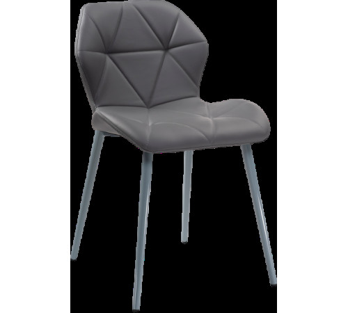 Стул Woodville Вальд 464192 экокожа серый/серый глянец