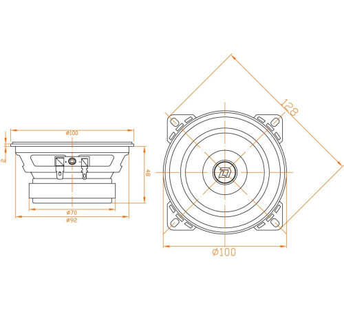 Автомобильная акустика DL Audio Gryphon Lite 100v3