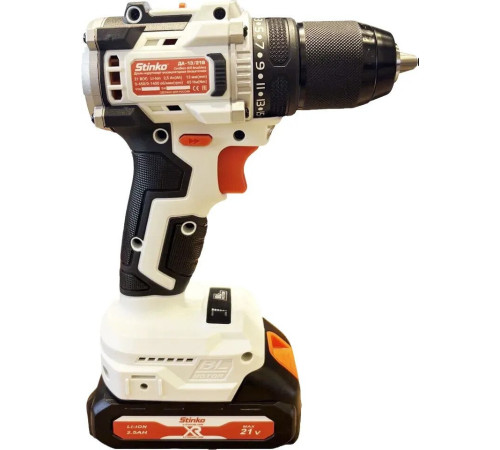 Дрель-шуруповерт Стинко ДА-13/21ВН с 2-мя АКБ, кейс