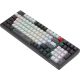Клавиатура A4Tech Bloody WS98 Black & White Bloody BLMS Red Plus