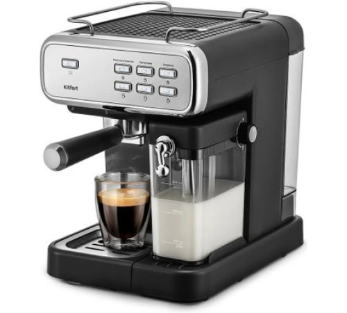 Рожковая кофеварка Kitfort KT-7563