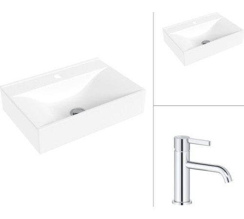 Умывальник Lauter 21887B + Velvet 21СК696С