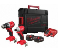 Milwaukee M18 BLCPP2B-402C 4933492836 шуруповерт, винтоверт, 2 АКБ, кейс