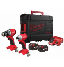 Milwaukee M18 BLCPP2B-402C 4933492836 шуруповерт, винтоверт, 2 АКБ, кейс