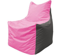 Кресло-мешок Flagman Фокс Ф2.1-187 розовый/темно-серый