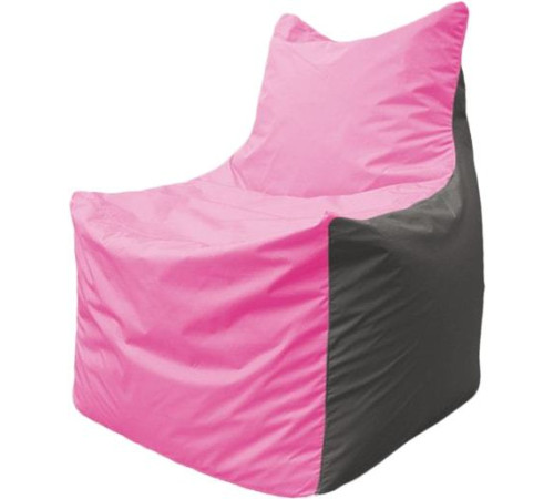 Кресло-мешок Flagman Фокс Ф2.1-187 розовый/темно-серый