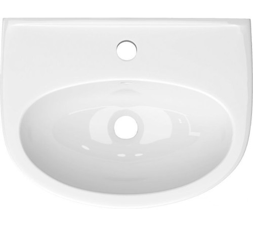 Умывальник Керамин Лаго 45 с отверстием и пьедесталом
