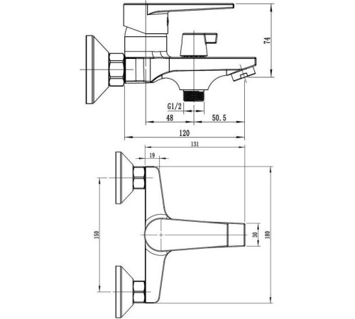 Смеситель Esko Budapest BT54