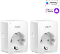 Умная розетка TP-Link Tapo P100 2 шт