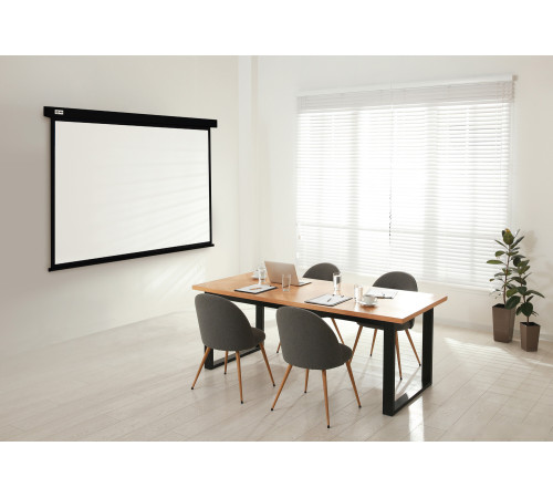 Проекционный экран CACTUS Wallscreen 213x213 CS-PSW-213X213-BK