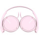 Наушники с микрофоном Sony MDR-ZX110AP розовый