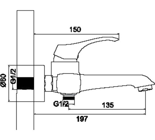 Смеситель Ledeme H42 L3242