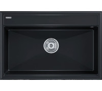 Кухонная мойка Paulmark Stepia 80 PM117551-BLM черный металлик