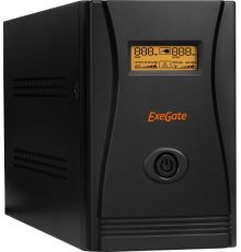Источник бесперебойного питания ExeGate SpecialPro Smart LLB-1500.LCD.AVR.C13.RJ.USB