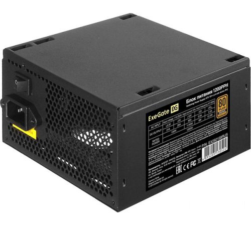 Блок питания ExeGate 1200PPH 80 Plus Bronze EX292158RUS