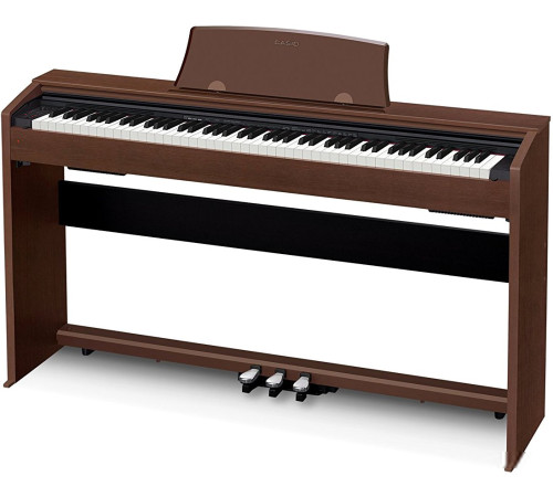 Цифровое пианино Casio Privia PX-770 коричневый