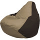 Кресло-мешок Flagman Груша Макси Г2.1-93 коричневый/бежевый темный