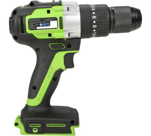 Ударная дрель-шуруповерт Greenworks GD24DD60 3704107CUB с 1-им АКБ
