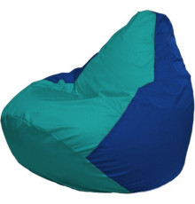 Кресло-мешок Flagman Груша Макси Г2.1-291 синий/бирюзовый