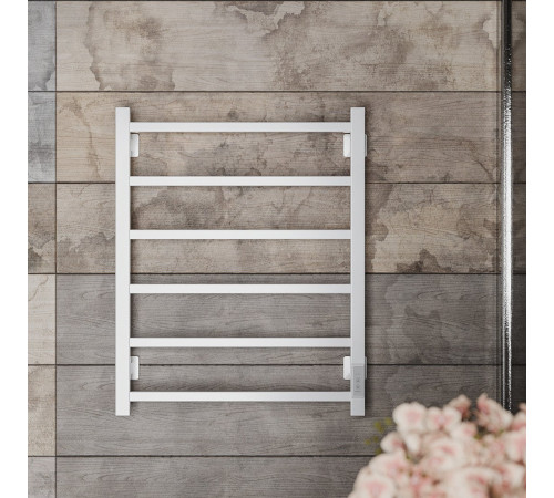 Полотенцесушитель Roxen Square BK-109SW-6T 11050-5365W белый