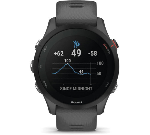 Умные часы Garmin Forerunner 255 сланцево-серый/черный