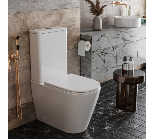 Унитаз напольный Roxen Wailet Tornado Rimless Soft Close 600175-01