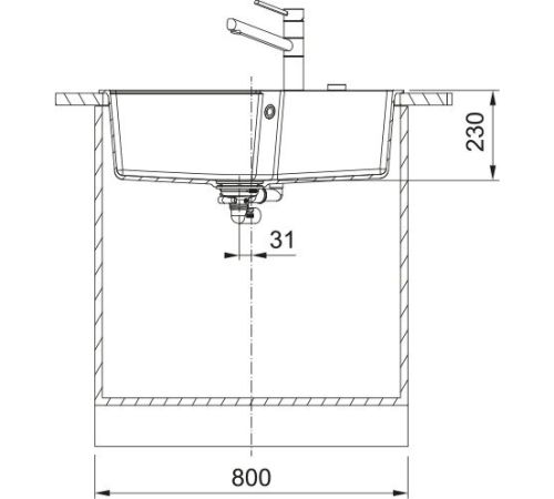 Кухонная мойка Franke UBG 610-72 114.0741.504 оникс