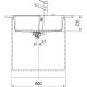 Кухонная мойка Franke UBG 610-72 114.0741.504 оникс