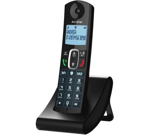 Радиотелефон Alcatel F685 черный