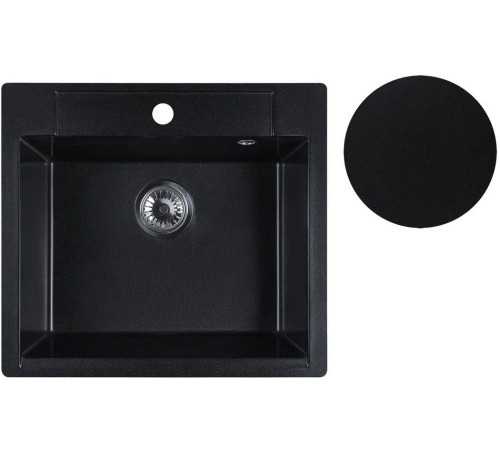 Кухонная мойка Marblan Cubi оникс