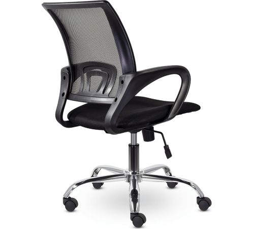 Офисное кресло UTFC Микс СН-696 хром TG TW-01/Е11-к/черный