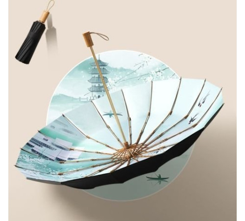 Складной зонт DoubleW TBD0602606101C