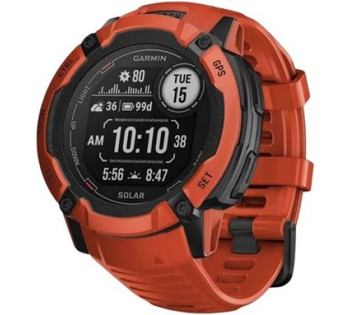 Умные часы Garmin Instinct 2x Solar оранжевый