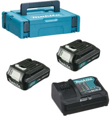 Аккумулятор с зарядным устройством Makita BL1016 + DC10SB 12В/1.5 Ah + 10.8-12В