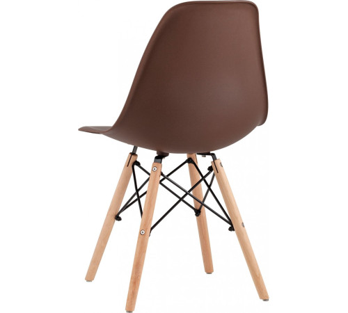 Стул Stool Group Eames Y801 коричневый