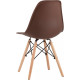 Стул Stool Group Eames Y801 коричневый