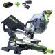 Торцовочная пила Greenworks GD24MS216 1501707UA с 1-им АКБ