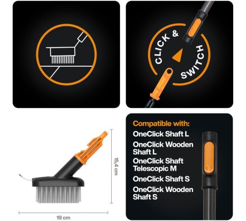 Очиститель щелевой Fiskars 1080697