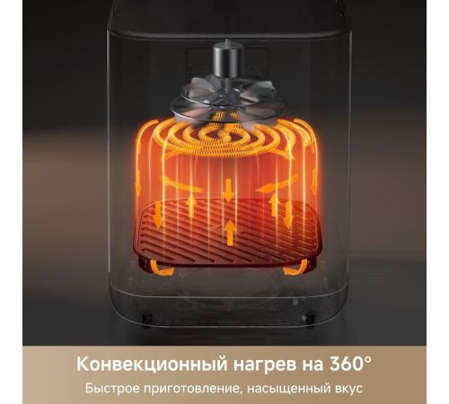 Аэрогриль аэрофритюрница Trouver Air Fryer FD10 Pro Max черный