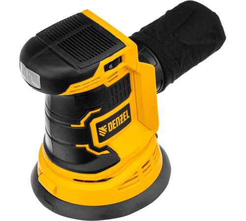 Эксцентриковая шлифмашина Denzel COS-125-0 без АКБ