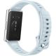 Фитнес-браслет Huawei Band 11 Pro серебристый, с голубым силиконовым ремешком, международная версия