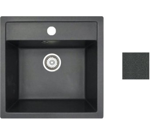 Кухонная мойка БелЭворс Rio антрацит, без сифона
