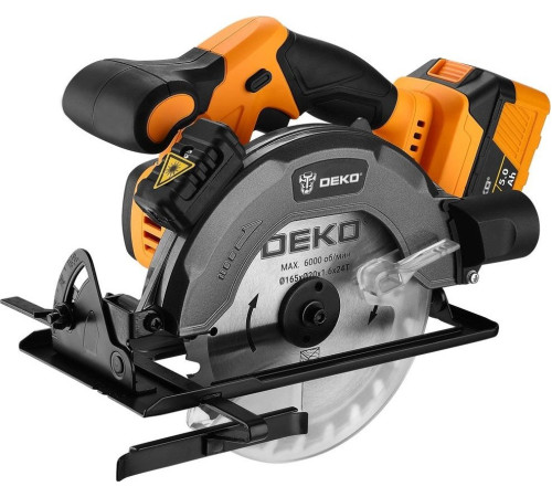 Дисковая циркулярная пила Deko CSDU20 083-1104 с 1-им АКБ